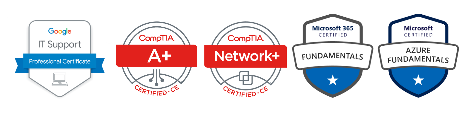 Certification Badges